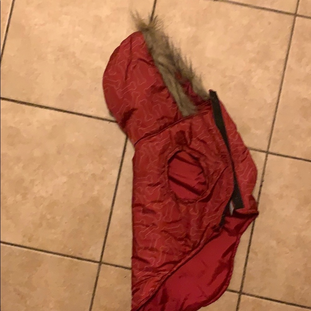 Dog polo jacket